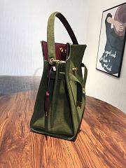 Tory Burch | Original Single Female Bag Retro Frosted Hardware Large (Green)  - 3