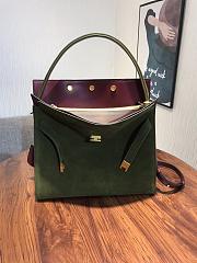 Tory Burch | Original Single Female Bag Retro Frosted Hardware Large (Green)  - 5