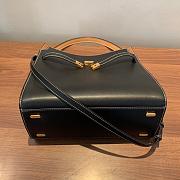 TORI BURCH Original Single Female Bag Retro Frosted Hardware Large (Black)   - 5