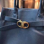 TORI BURCH Original Single Female Bag Retro Frosted Hardware Large (Blue Navy) - 6