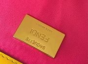 FENDI BAGUETTE 1997 Yellow Glazed Canvas Bag 8BR792AFL1F1E8K  - 5