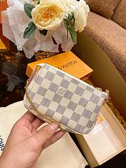 LV Original Mini Pochette Accessoires Christmas Limited Edition Coin Purse M64451  - 2