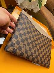 LV Original Single Khaki Daily Handbag N60261  - 3