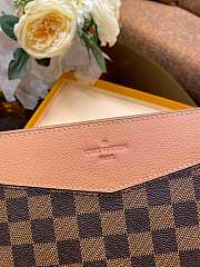 LV Original Single Peach Powder Daily Handbag N60263  - 5