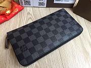 LV Large Wallet / Black Grid N63077 - 1