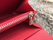 LV Big Red Wallet 61738  - 6