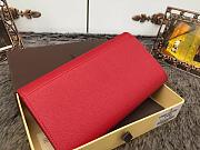 LV Big Red Wallet 61738  - 4