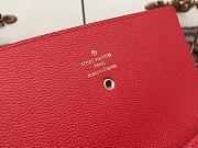 LV Big Red Wallet 61738  - 2