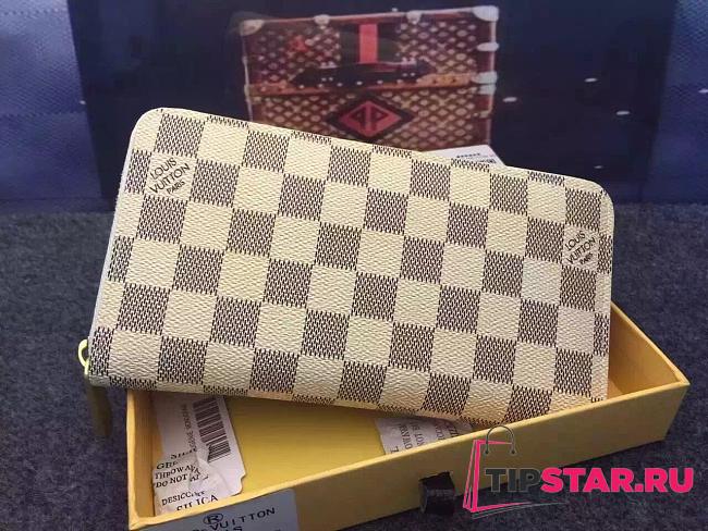 LV White Grid N60019  - 1