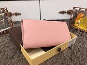 LV Pink Wallet 61738  - 4
