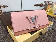 LV Pink Wallet 61738  - 1