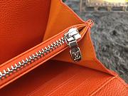 LV Orange Wallet 61738  - 6