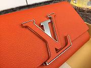 LV Orange Wallet 61738  - 5