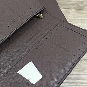 LV Coffee Grid Wallet  - 4