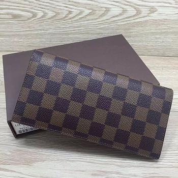 LV Coffee Grid Wallet 