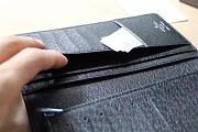 LV Silkscreen Wallet Black Grid M66540  - 3