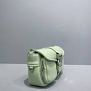 PRADA Pocket nylon and brushed leather bag (Aqua) 1BD295_789_F0934_V_BFO  - 3