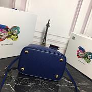 Prada Medium Saffiano Leather Prada Panier Bag (Blue) 1BA212_2ERX_F0OZH_V_OOO - 4