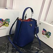 Prada Medium Saffiano Leather Prada Panier Bag (Blue) 1BA212_2ERX_F0OZH_V_OOO - 3