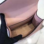 Prada Saffiano Leather Prada Monochrome Bag (Pink) 1BD127_2ERX_F0IS6_V_OOO  - 2
