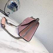 Prada Saffiano Leather Prada Monochrome Bag (Pink) 1BD127_2ERX_F0IS6_V_OOO  - 5