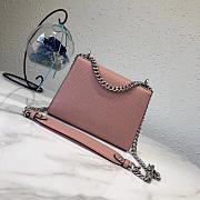 Prada Saffiano Leather Prada Monochrome Bag (Pink) 1BD127_2ERX_F0IS6_V_OOO  - 6