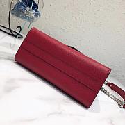 Prada Saffiano Leather Prada Monochrome Bag (Big Red) 1BD127_2ERX_F027W_V_OOO  - 4