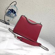 Prada Saffiano Leather Prada Monochrome Bag (Big Red) 1BD127_2ERX_F027W_V_OOO  - 5