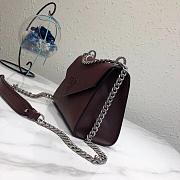 Prada Saffiano Leather Prada Monochrome Bag (Wine Red) 1BD127_2ERX_F068Z_V_OOO - 3