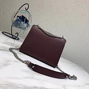 Prada Saffiano Leather Prada Monochrome Bag (Wine Red) 1BD127_2ERX_F068Z_V_OOO - 5