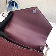Prada Saffiano Leather Prada Monochrome Bag (Wine Red) 1BD127_2ERX_F068Z_V_OOO - 4