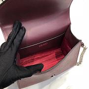 Prada Saffiano Leather Prada Monochrome Bag (Wine Red) 1BD127_2ERX_F068Z_V_OOO - 6