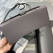 Balenciaga Hourglass Small Top Handle Bag (Smoky Grey) 23cm  - 6