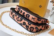 LV Multi Pochette Accessories Handbag Leopard Print (Black) M45777   - 3