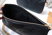 LV Multi Pochette Accessories Handbag Leopard Print (Black) M45777   - 4