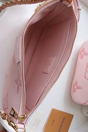 LV Multi Pochette Accessories Handbag (Pink) M80448 - 5