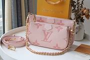 LV Multi Pochette Accessories Handbag (Pink) M80448 - 1