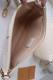 LV Multi Pochette Accessories Handbag (Cream) M80447  - 4