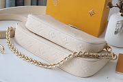 LV Multi Pochette Accessories Handbag (Cream) M80447  - 5