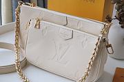 LV Multi Pochette Accessories Handbag (Cream) M80447  - 1