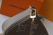 LV Mini Pochette Accessoires (Grey) M80501   - 2