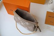 LV Mini Pochette Accessoires (Grey) M80501   - 4