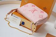 LV Mini Pochette Accessoires (Pinky) M80501   - 4