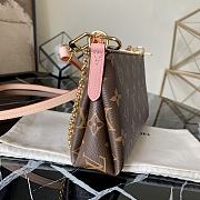 LV Palls Cluth Handbag Monogram (Pink) M41638   - 2