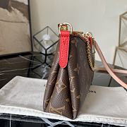 LV Palls Cluth Handbag Monogram (Red) M41638  - 5