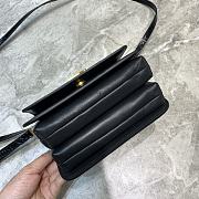 Balenciaga Women's B. Small Bag Shiny Crocodile (Black) 6181561LR7M1000  - 3