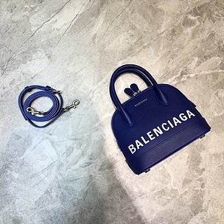 Balenciaga Women's Ville Small Top Handle Bag (Blue)