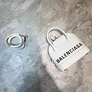 Balenciaga Women's Ville Small Top Handle Bag (White)  - 1