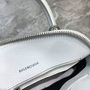 Balenciaga Women's Ville Small Top Handle Bag (White)  - 4
