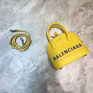 Balenciaga Women's Ville Small Top Handle Bag (Yellow) 